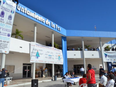 Inauguran la 1er Feria de Transparencia del municipio de La Paz.